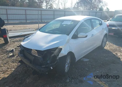 2014 Kia Forte Ex из США, поврежденный, VIN KNAFX4A87E5110102